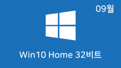 [09월] Win10 22H2(19045.2006) Home 32비트