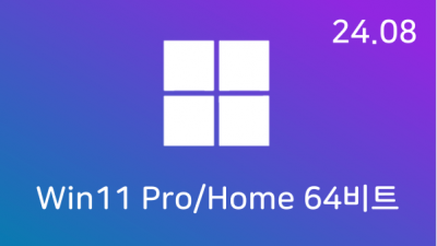 [08월] Win11 24H2(26100.1457) Pro/Home 64비트 (모든 플랫폼 용)