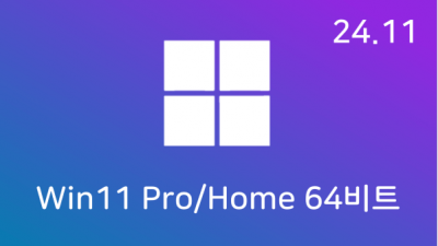 [11월] Win11 24H2(26100.2314) Pro/Home 64비트 (모든 플랫폼 용)